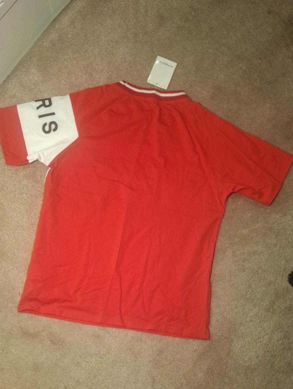 Givenchy Red Logo Band Tee - Picture 5 of 7